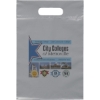 Promotional Die Cut Handle Bag - 9 1/2W x 14H - Dynamic Color Gray DY20DIC0914