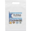 Promotional Die Cut Handle Bag - 9 1/2W x 14H - Dynamic Color White DY20DIC0914