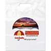 Promotional Die Cut Handle Bag - 12W x 15H x 3 - Dynamic Color with Logo DY20DIC1215