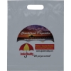 Promotional Die Cut Handle Bag - 12W x 15H x 3 - Dynamic Color Gray DY20DIC1215