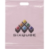 Promotional Die Cut Handle Bag - 15W x 19H x 3 - Dynamic Color with Logo DY20DIC1519