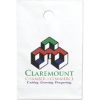 Promotional 9 1/2W x 14H - Doorknob Bag - Dynamic Color White DY20DOO0914