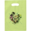 Promotional Aster™- Frosted Brite Die Cut Handle - Dynamic Color Lime Green DY21FRD0914