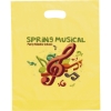 Promotional Orchid™- Frosted Brite Die Cut Handle - Dynamic Color Yellow DY21FRD1215