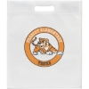 Promotional 13W x 15H x 3 - Non-Woven Die Cut Bag - Dynamic Color White DY30NOD1315