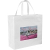 Promotional Patriot™- USA Made Non-Woven Tote - Dynamic Color White DY30USM1817