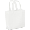 Promotional Lulu - Laminated Non-Woven Totes - Dynamic Color White DY32LAN0909