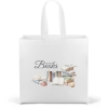 Promotional Opal - Laminated Non-Woven Totes - Dynamic Color White DY32LAN1514