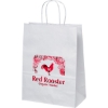 Promotional Jenny - White Shopper - Foil Print with Logo FP10WHS1013