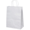 Promotional Jenny - White Shopper - Foil Print Kraft White FP10WHS1013