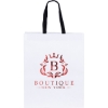 Promotional Teak - Woven Handle White Eurototes - Foil Print with Logo FP10WOH1316