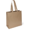Promotional Tuscan™- Eco Kraft-Brown Laminated Eurotote - Foil Print Kraft Brown FP11ECM1414