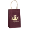 Promotional Toto - Matte Shopper - Foil Print Dubonnet Red FP11MAS0508