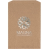 Promotional 7 1/2W x 10 1/2H - Merchandise Bag - Foil Print Kraft Brown FP11MEB0710