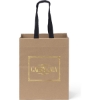 Promotional Eco Ash - Woven Handle Eurototes - Foil Print with Logo FP11WOH0709