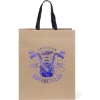 Promotional Eco Teak - Woven Handle Eurototes - Foil Print with Logo FP11WOH1316