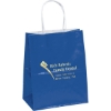 Promotional Amanda™- Gloss Shopper - Foil Print Royal Blue FP12GLS0709