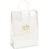 Promotional Amber™ - Gloss Shopper - Foil Print White FP12GLS1013