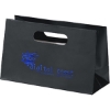 Promotional Mia™ - Boutique Die Cut Handle Tote - Foil Print Black FP13BOU1006