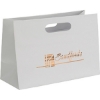 Promotional Olivia™ - Boutique Die Cut Handle Tote - Foil Print White FP13BOU1208
