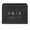Promotional Rome - Matte Eurotote- Foil Print Black FP13MAE1612