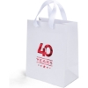 Promotional Elizabeth™- Ribbon Handle Matte Eurotote - Foil Print with Logo FP13RIH0709