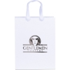 Promotional Mary™- Ribbon Handle Matte Eurotote - Foil Print White FP13RIH1013