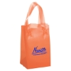 Promotional Thor - Frosted Brite Shopper- Foil Print Tangerine Orange FP21FRB0508