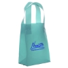 Promotional Thor - Frosted Brite Shopper- Foil Print Teal Blue FP21FRB0508