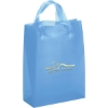 Promotional Apollo - Frosted Brite Shopper - Foil Print Blue FP21FRB0810