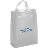 Promotional Apollo - Frosted Brite Shopper - Foil Print Silver FP21FRB0810
