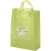 Promotional Zeus - Frosted Brite Shopper - Foil Print Lime Green FP21FRB1013