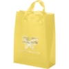 Promotional Zeus - Frosted Brite Shopper - Foil Print Yellow FP21FRB1013