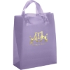Promotional Hercules - Frosted Brite Shopper - Foil Print Lavender Purple FP21FRB1317