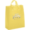 Promotional Hercules - Frosted Brite Shopper - Foil Print Yellow FP21FRB1317