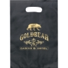 Promotional Aster™- Frosted Brite Die Cut Handle - Foil Print with Logo FP21FRD0914