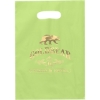 Promotional Aster™- Frosted Brite Die Cut Handle - Foil Print Lime Green FP21FRD0914