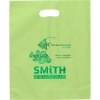 Promotional Orchid™- Frosted Brite Die Cut Handle - Foil Print with Logo FP21FRD1215