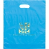 Promotional Rose™- Frosted Brite Die Cut Handle - Foil Print Blue FP21FRD1518