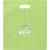 Promotional Rose™- Frosted Brite Die Cut Handle - Foil Print Lime Green FP21FRD1518