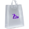 Promotional Jupiter - Frosted Shopper - Foil Print with Logo FP21FRS1619