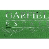Promotional 2 Badge Satin Ribbon - 25yd  Roll - Foil Print Holiday Green FP50BAR0225