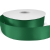 Promotional 1½ Bridal Satin Ribbon - 50yd Roll - Foil Print Green FP50BRR1550