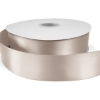 Promotional 1½ Bridal Satin Ribbon - 50yd Roll - Foil Print Tan FP50BRR1550