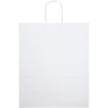 Promotional Citation - White Shopper - Flexo Ink Print Kraft White FX10WHS1315