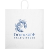 Promotional Duke - White Shopper - Flexo Ink Print with Logo FX10WHS1818