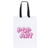 Promotional Cedar - Woven Handle White Eurotote - Flexo Ink Print with Logo FX10WOH1013