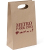 Promotional Donna - Eco Die Cut Shoppers - Flexo Ink Print Eco Kraft Brown FX11ECD0813