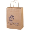 Promotional Eco Jenny - Kraft-Brown Shopper - Flexo Ink Print Kraft Brown FX11ECS1013