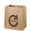 Promotional Eco Brute - Kraft-Brown Shopper - Flexo Ink Print Kraft Brown FX11ECS1415